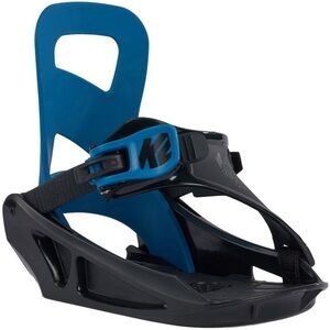 K2 Mini Turbo Snowboard Bindings - XS Kids' 2026 | for size kids 11-1